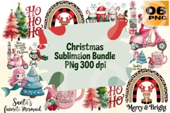 Christmas Sublimation Bundle PNG 300 DPI Product Image 1