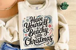 Have yourself a Beachy little Christmas Svg | Shirt Svg Product Image 2