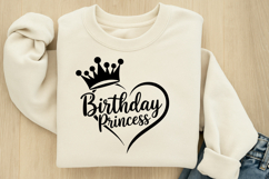 Birthday Princess SVG Product Image 2