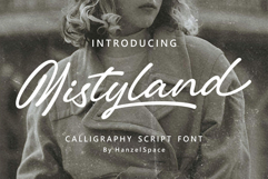Mistyland - Calligraphy Script Font Product Image 1