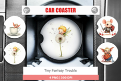 Car Coaster Tiny Fantasy Trouble Product Image 1
