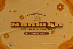 Mondigo-Retro Groovy Font Product Image 1