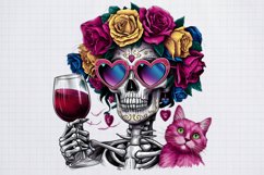 Funny Skeleton Messy CLIPART PNG Product Image 2