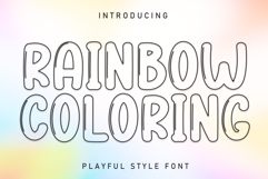 Rainbow Coloring Product Image 1