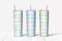 Baby shower boy Skinny tumbler wrap design Product Image 3