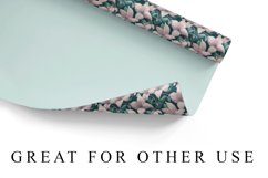 Digital Paper Lily Seamless Pattern Product Image 8