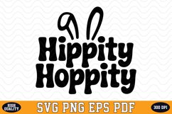Hippity Hoppity SVG Design | SVG Cut files Product Image 1