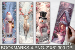 Christmas Sublimation Bookmarks Bundle | Bookmarks Printable Product Image 6