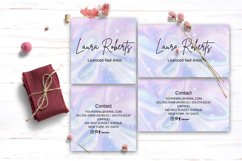 Business Card Template,Holographic Product Image 5