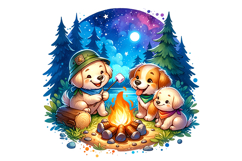 Cute Dog Clipart - PNG File Product Image 1