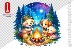 Cute Dog Clipart - PNG File Product Image 2