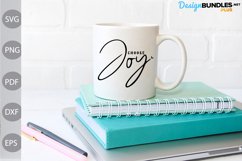 Choose Joy SVG Design - Christian Quote For Tshirt SVG Cut Product Image 2