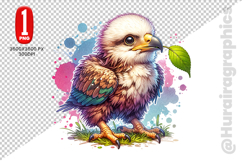 Cute Eagle Clipart - PNG File Product Image 1