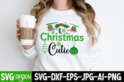 Christmas Cutie SVG Cut File,Christmas SVG Cutting File Product Image 2