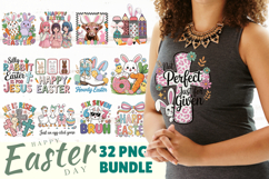 Easter Day PNG Sublimation Design Bundle | Happy Easter PNG Product Image 1