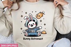 Bunny Astronaut PNG, Astronaut Sublimation PNG Product Image 2