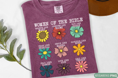 Women of the Bible PNG | Christian Flowers PNG | Scripture Product Image 2