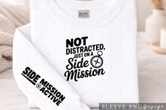 Not Distracted Just On A Side Mission PNG Gamer Sleeve Product Image 1