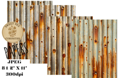 Metal, Grunge, Paper, Papers, Junk Journal Product Image 1