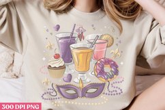Mardi Gras Sublimation PNG Product Image 2