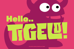 Tigelo - Funny Kids Font Product Image 1