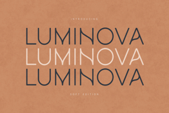 Luminova Modern Soft Geometric Sans Serif Product Image 1