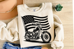 USA Bike Svg Design | Svg Cut Files | Shirt Svg Product Image 2