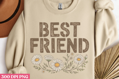 Best friend PNG, True Friendship Sublimation PNG Product Image 2
