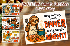 Fox Kitchen Quote PNG | Great Food Good Mood Cutting Board Product Image 1