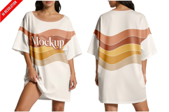 Womens Oversized T-shirt Product Image 1