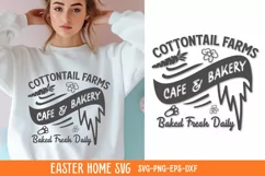 Cottontail farms cafe & bakery baked fresh daily SVG Product Image 1