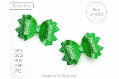 Hairbow svg Bow svg Leather bow svg Faux bow svg Hair bow sv Product Image 7