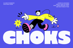 Choks - Heavy Bold Branding Font Product Image 1