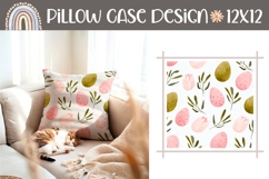 Pink Tulips Pillow, Colorful Flowers Pillow Design Product Image 1