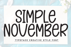 Simple November Product Image 1