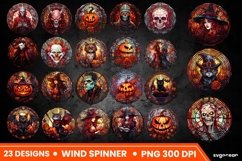 Halloween Wind Spinner | Sublimation Product Image 1