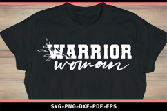 Warrior woman, Motivational Quotes SVG Product Image 2