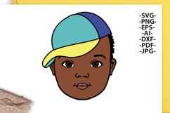 Black Boy | Black Kid Clipart | Cute Boy Clipart Product Image 1
