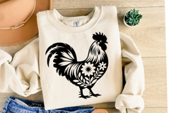 Rooster svg Design | Svg Cut Files | Shirt Svg Product Image 2