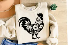 Rooster svg Design | Svg Cut Files | Shirt Svg Product Image 2