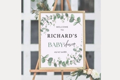 Baby Shower Welcome Template 22 Product Image 1