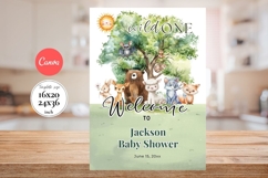 Baby Shower Welcome Sign Template 200 Product Image 1
