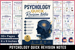Psychology Quick Revision Notes Product Image 1