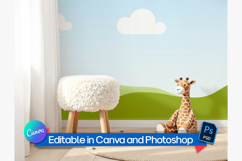 Procreate Nursery Wallpaper Mockup Product Image 2