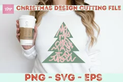 Merry Christmas to You svg- Holiday Tree SVG Product Image 1