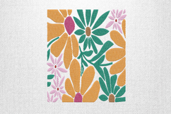 Vibrant Garden Floral Embroidery Design File Product Image 1