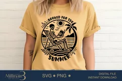 Booked For The Summer SVG PNG |Booked For The Summer Product Image 1