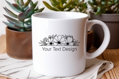 Flower Monogram Svg, Flower Svg Product Image 6