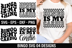 Bingo SVG Design - Bingo Is My Cardio Product Image 1