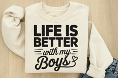 Life Is Better With My Boys SVG Product Image 2